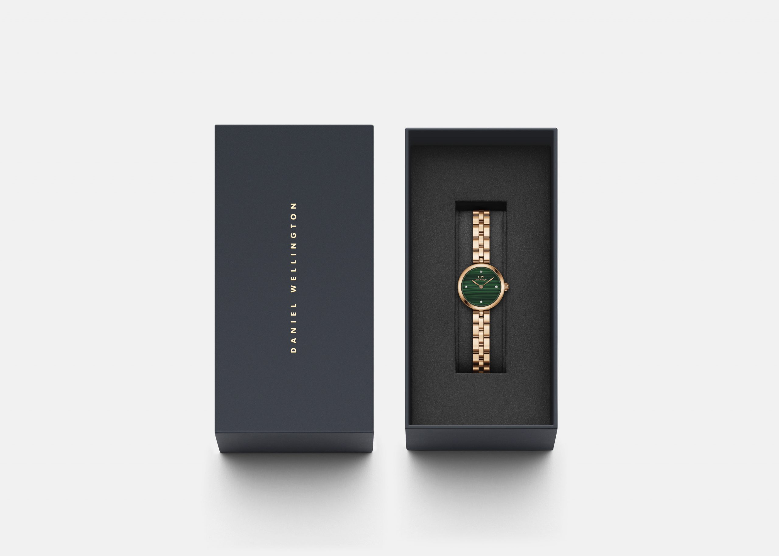 Daniel Wellington Elan Lumine Malachite Dial Rose Gold Tone - Image 5