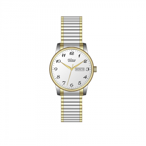 Telstar Gents Two Tone Bracelet Watch