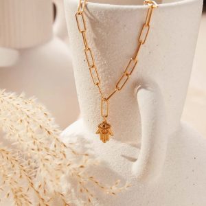ChloBo-Protection-Necklace-Gold-Tone