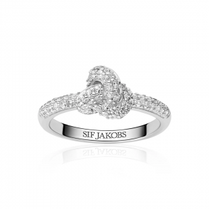 Sif Jakobs Imperia Piccolo Silver Knot Ring