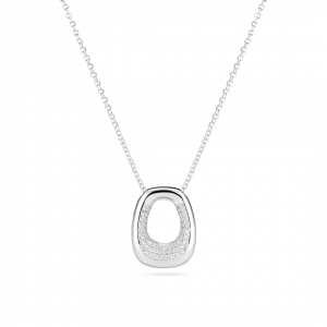 Sif Jakobs Silver Borsa Piccolo Necklace