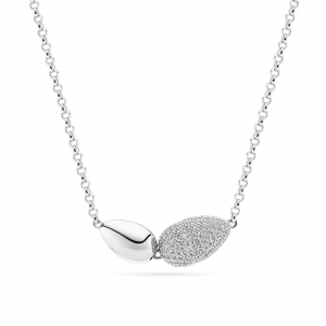 Sif Jakobs Silver Goccia Due Necklace