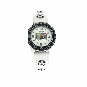 Telstar White Football Watch