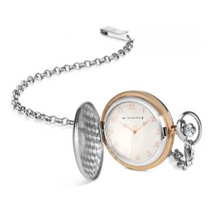 Newbridge Two Tone Pocket Watch