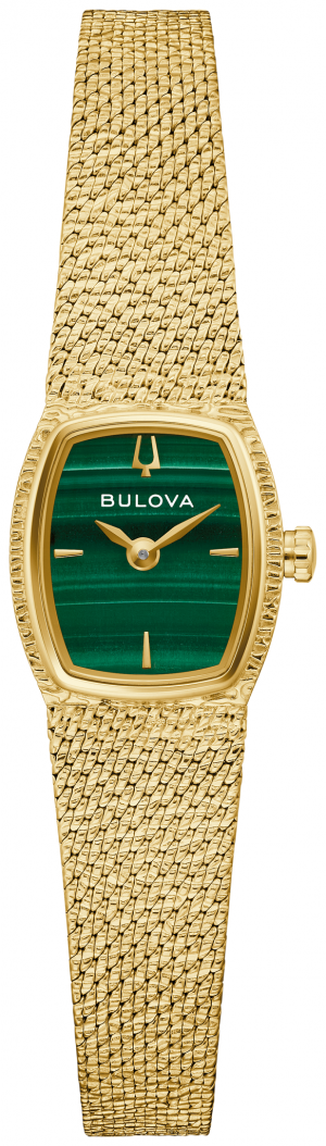 Bulova Gold Plated Goddess OF Time Ladies Watch