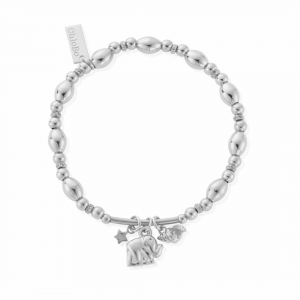 ChloBo Silver Strength And Abundance Bracelet