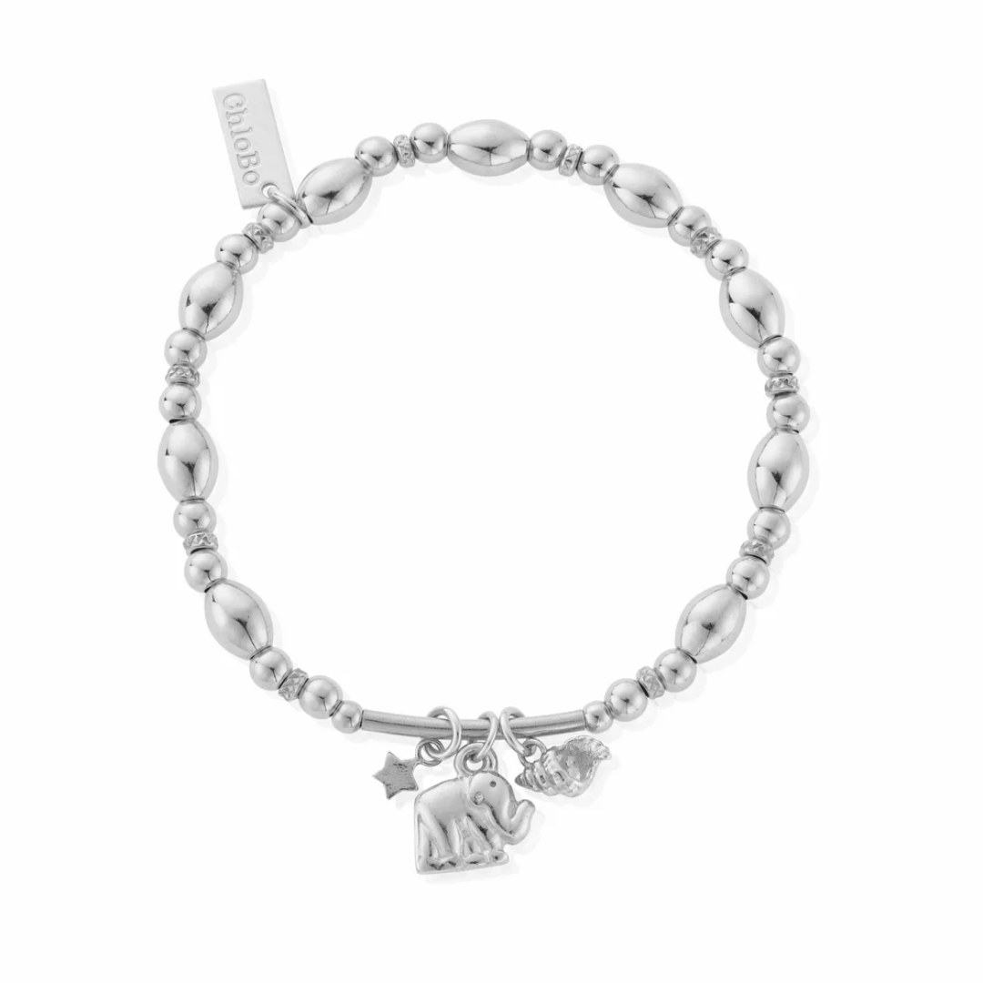 ChloBo Silver Strength And Abundance Bracelet