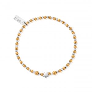 ChloBo Mixed Metal Inset Star Bracelet