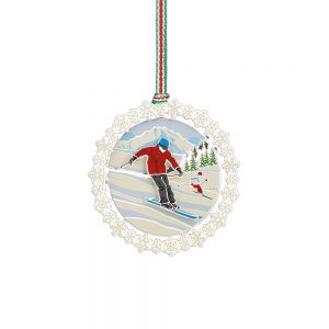 Newbridge On the Piste Christmas Tree Decoration