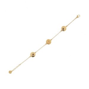 Aquaforte Classici bracelet with polished and satin-finished round elements