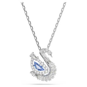 Swarovski Blue Swan Pendant
