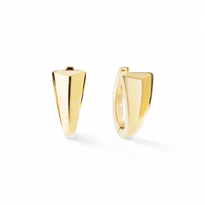 Coeur de Lion EAR ME UP Creole Tapered Gold Earrings