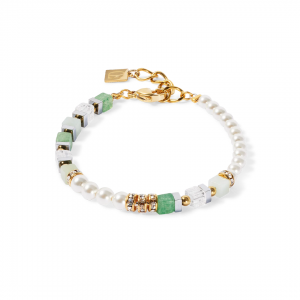 Coeur de Lion Precious Fusion Offset Green Bracelet