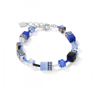 Coeur de Lion GeoCUBE Cobalt Blue Bracelet