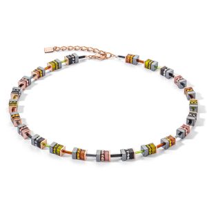 Sparkling Classic Elements necklace rose gold-autumn