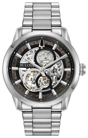 Bulova Sutton Automatic Skeleton Dial Watch