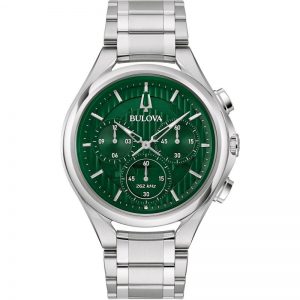 Bulova Curve Dress Green Dial