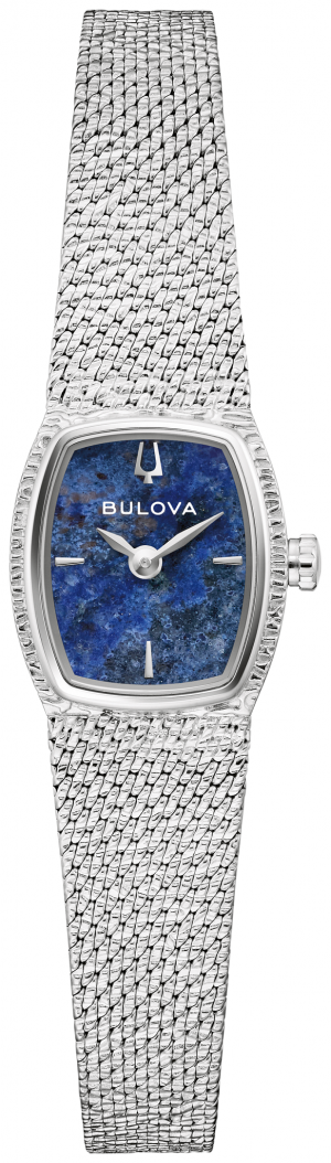 Bulova Ladies Stainless Steel Goddesss Of Time Blue Watch