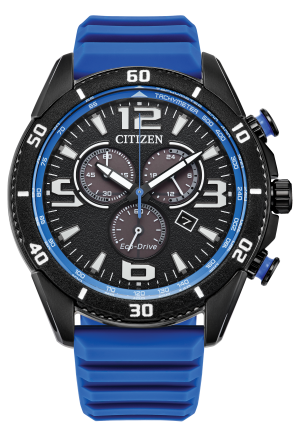 Citizen Blue Brycen Chronograph Eco-Drive Sports Watch