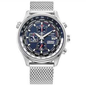 CITIZEN ECO-DRIVE RED ARROW CHRONOGRAPH