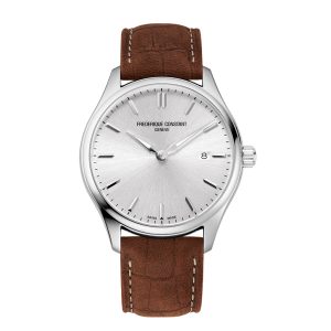 Frederique Constant Classic Brown Strap Watch