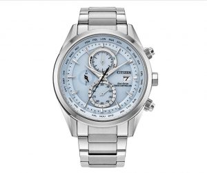 Citizen World Timer Light Blue Dial Watch
