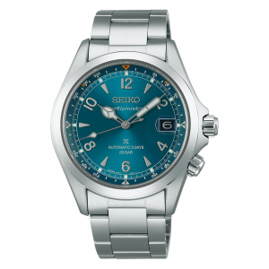 Seiko Alpanist Teal Dial Stainless Steel Gents Watch