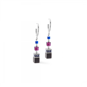 Coeur de Lion GeoCUBE Precious Statement Earring in Blue Moon