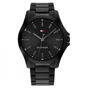 Tommy Hilfiger Bruce Black Stainless Steel Watch