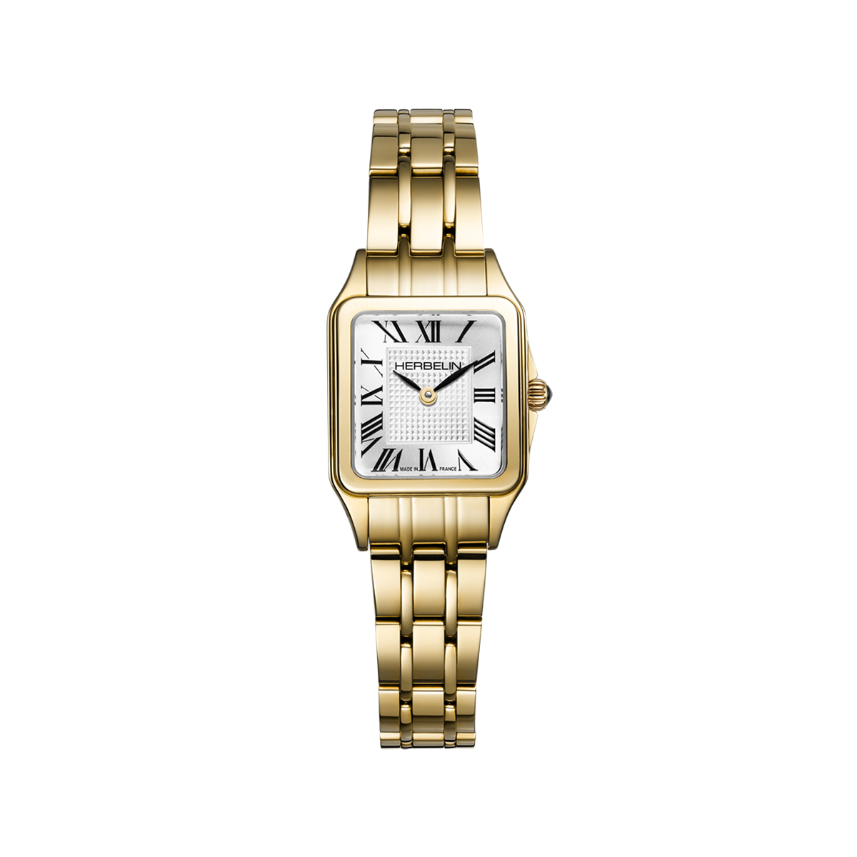 Herbelin Luna Yellow Gold Tone Watch