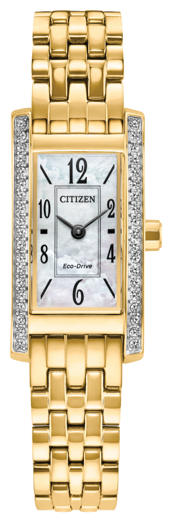 Citizen Petite Palidoro 28mm Yellow Gold Tone Mother of Pearl
