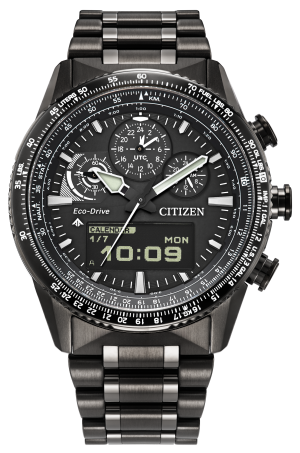 Citizen Skyhawk CQ Black Gents Watch