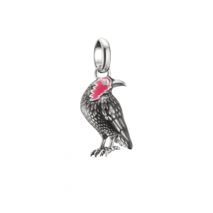 Thomas Sabo Silver Crow Charm Wednesday
