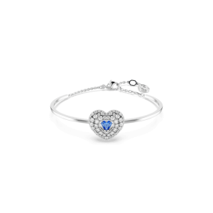 Swarovski Hyperbola Blue Heart Bangle