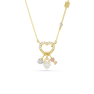 Swarovski Idyllia Heart and Key Pendant