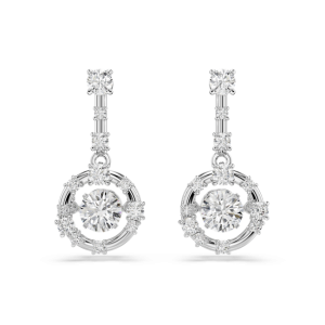 Swarovski Constella Dancing Stone Drop Earrings