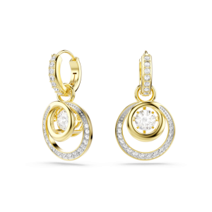 Swarovski Hyperbola Circle Drop Earrings