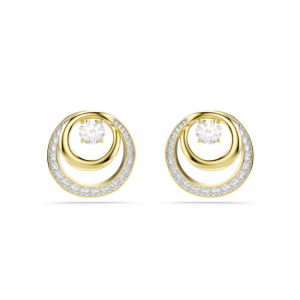 Swarovski Hyperbola Circle Stud Earrings