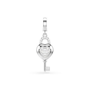 Swarovski Idyllia Heart with Key Charm