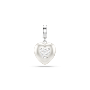 Swarovski Idyllia Pearl Heart Charm