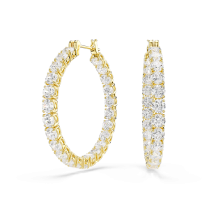 Swarovski Matrix Hoop Earrings