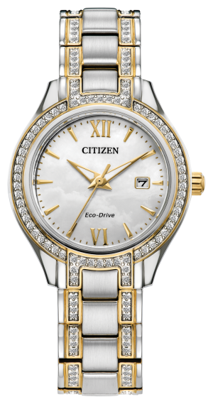 CITIZEN ECO-DRIVE SILHOUETTE CRYSTAL