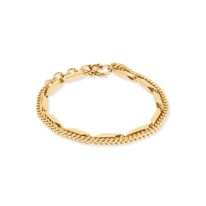 Coeur de lion Bracelet Twisted Layers gold