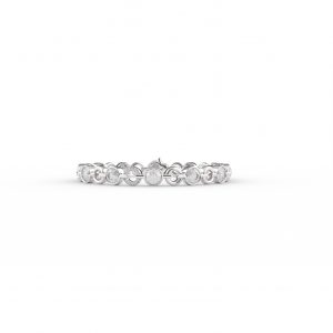 Ti Sento Cubic Zirconia Rubover Line Bracelet