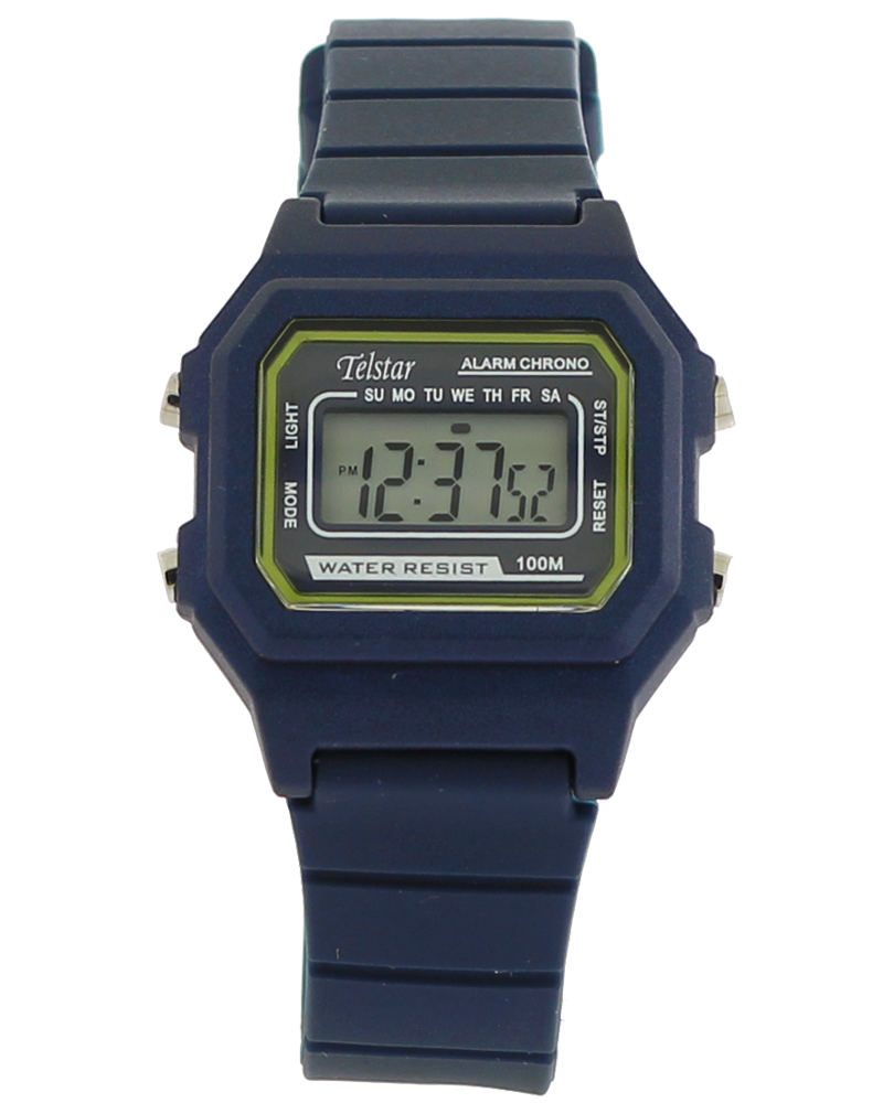 Telstar Childs Navy & Black Digital Watch