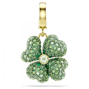 Swarovski Idyllia Green Clover Charm