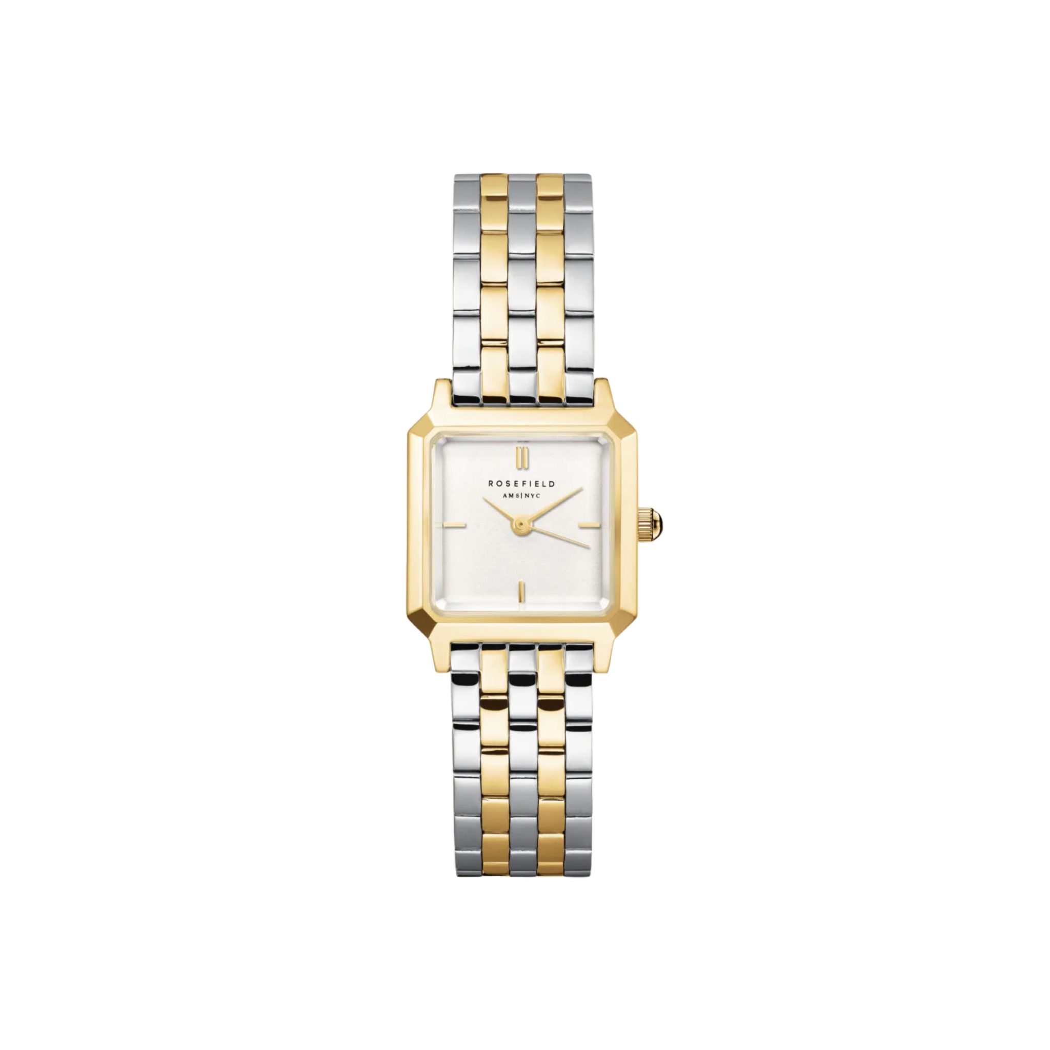 Rosefield Boxelle Two Tone Watch