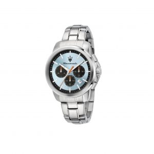 Maserati Suceso 42mm Chronographic Blue Dial Watch