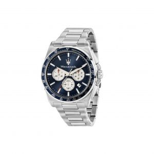Maserati Velocita 43mm Chrono Blue Dial Watch