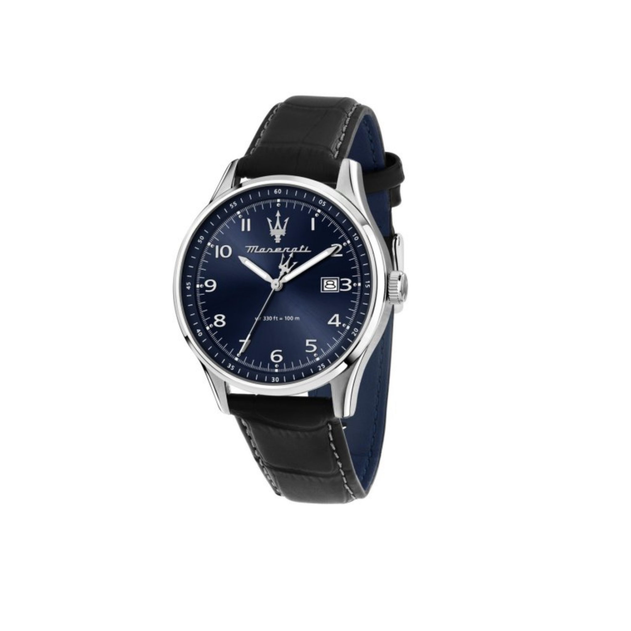 Maserati Sorpa 42mm 3H Leather Watch
